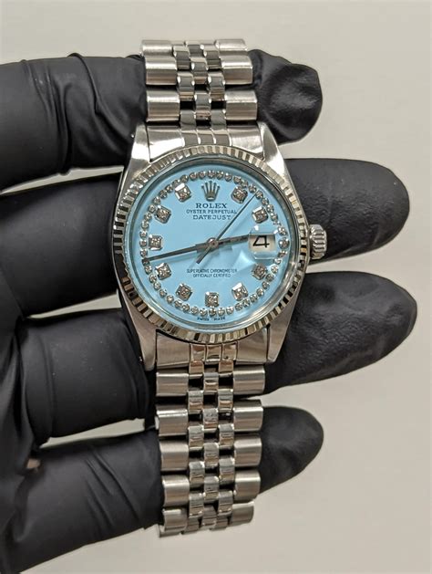 rolex uomo datejust quadrante blu|rolex datejust 2021.